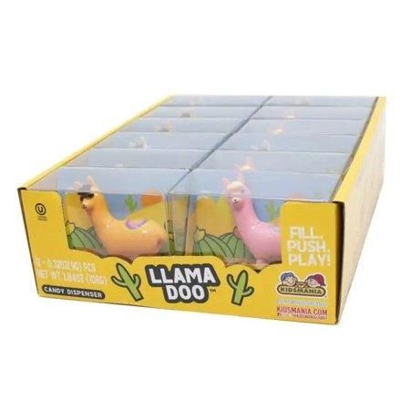 Kidsmania Llama 12 Ct 0.32 Oz Doo Mini Candy Dispenser Toy
