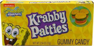 Spongebob Krabby Patties Original Theater Box 12 Count 2.54 Ounce
