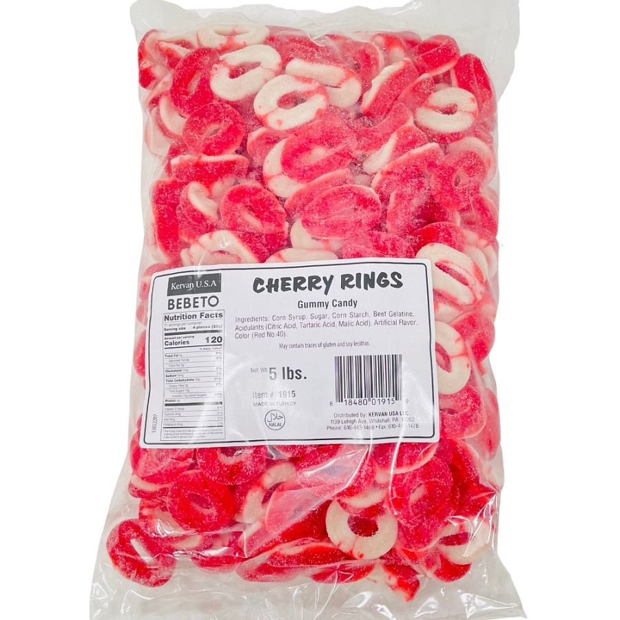 Kervan Cherry Rings 5 pound bag