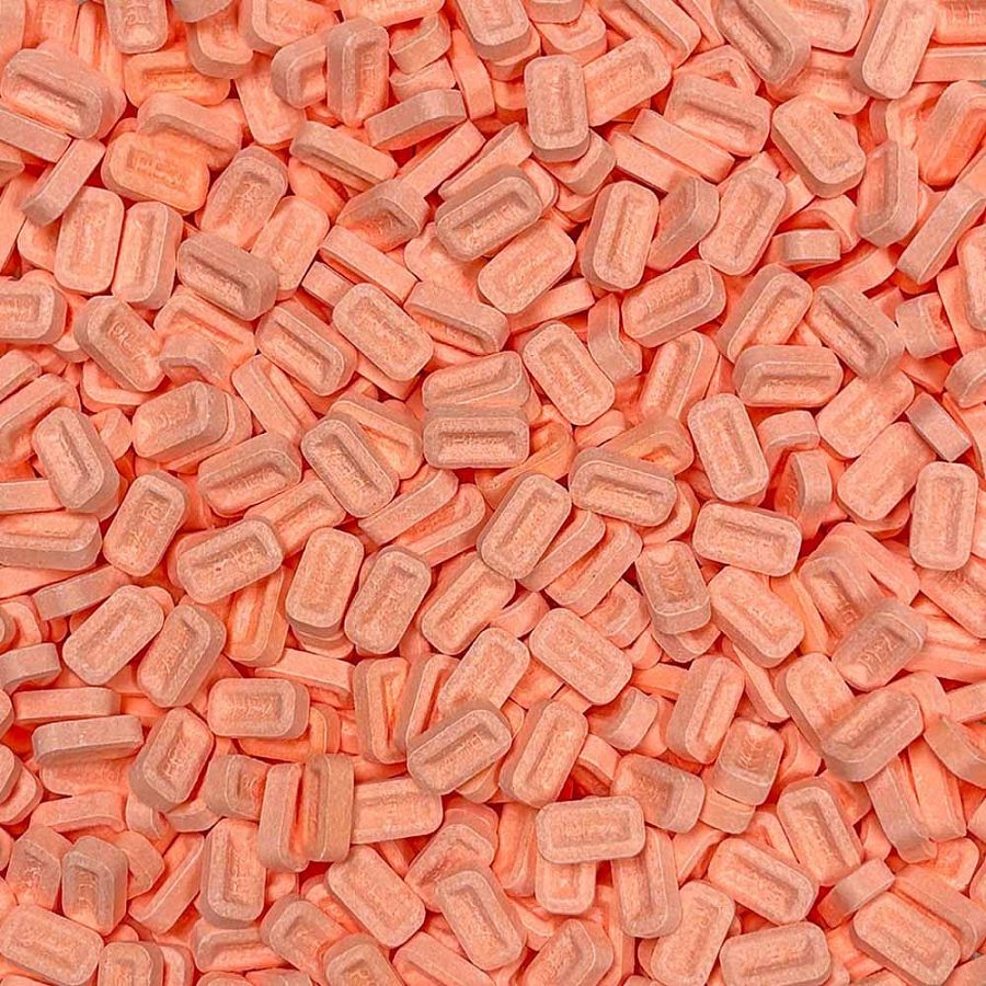 Pez Bulk Unwrapped Orange Hard Candy 5lb