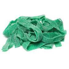 Dorval Sour Power Belts Green Apple Candy Bulk 6.6 lb bag