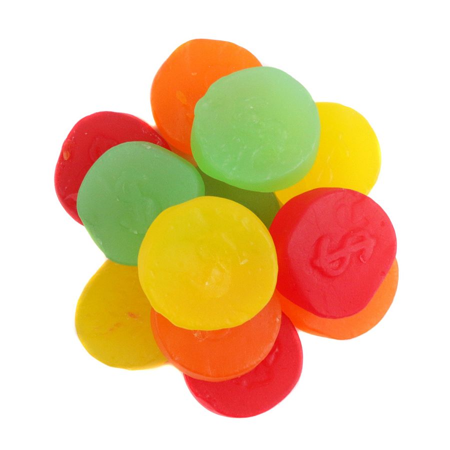 Zachary Assorted Juju COINS Old Fashioned Chewy Candy 5lb