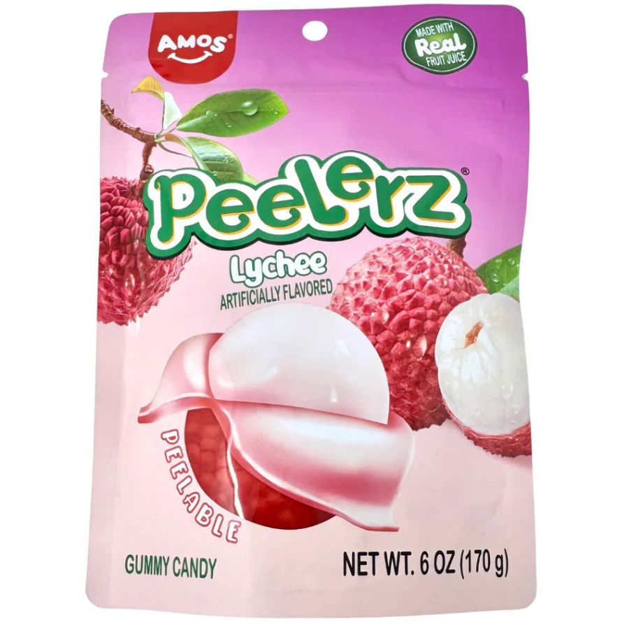 Amos Peeler Lychee 12 Ct 6 Oz