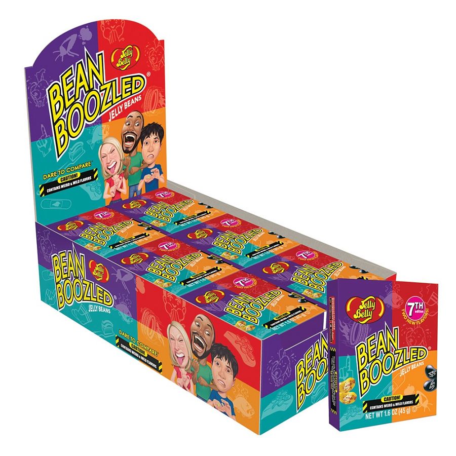 Jelly Belly Bean Boozled Jelly Beans 7th Edition 1.6 oz 24 ct