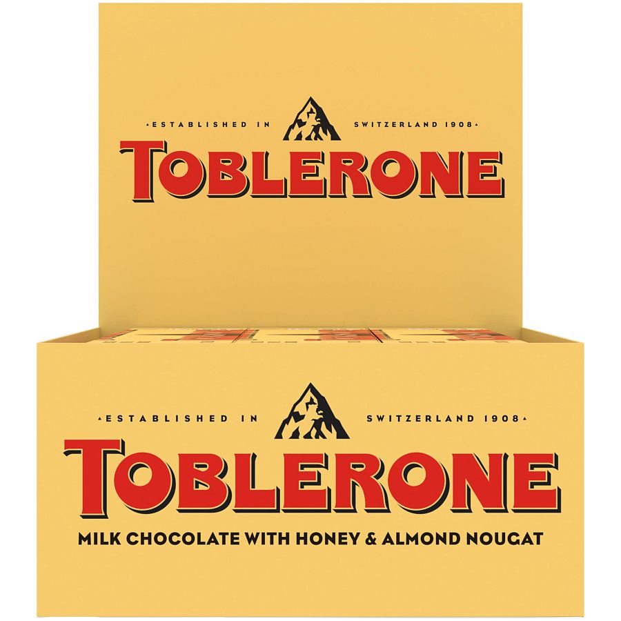 Toblerone 20 Ct 3.52 Oz Milk Chocolate Bars