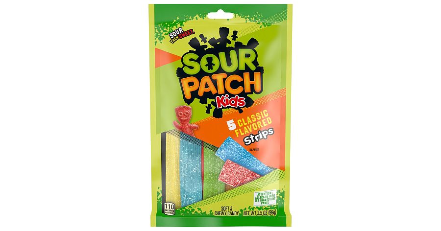 Sour Patch Kids 5 Flavor Strips 3.5 oz 12ct