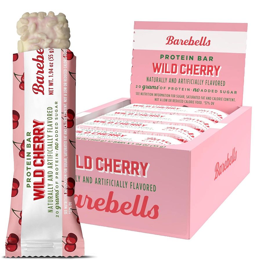 Barebells Protein Bar Wild Cherry 1.94 oz 12 ct
