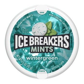 Ice Breakers Mints Wintergreen Canister 1.5oz 8 pack