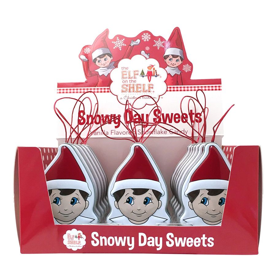 Boston American Christmas Elf on Shelf Snowy Day Sweet 18 ct