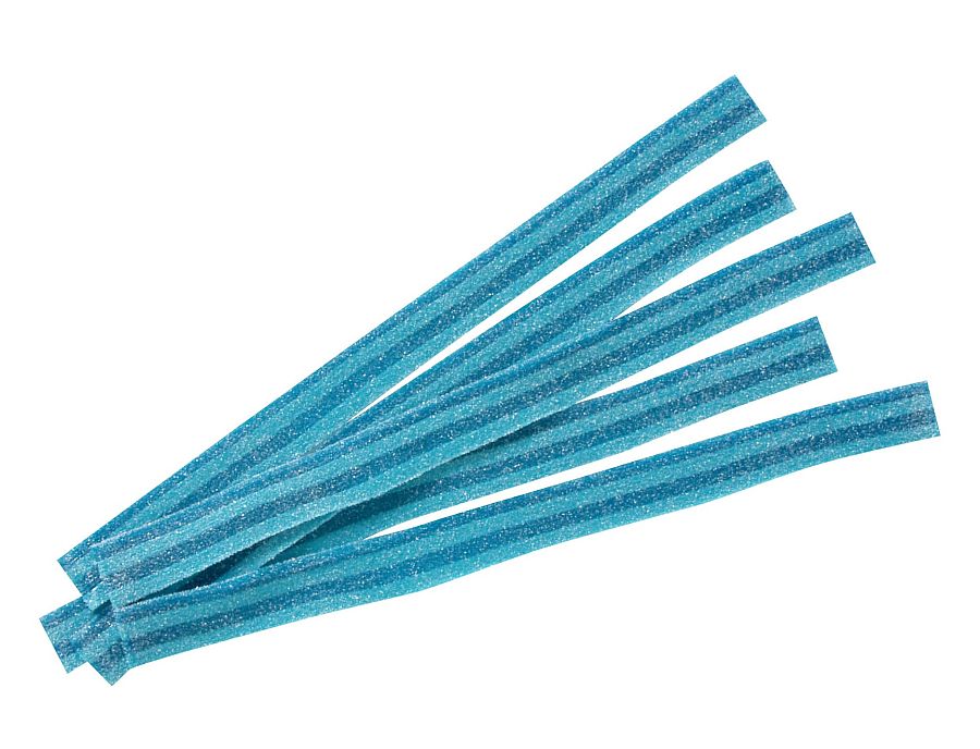 Dorval Sour Power Belts Raspberry Blue Candy Belts 6.6 lb bag
