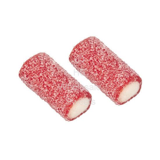 Vidal 2.2 Lb Sour Strawberry Pencil Bites Bulk
