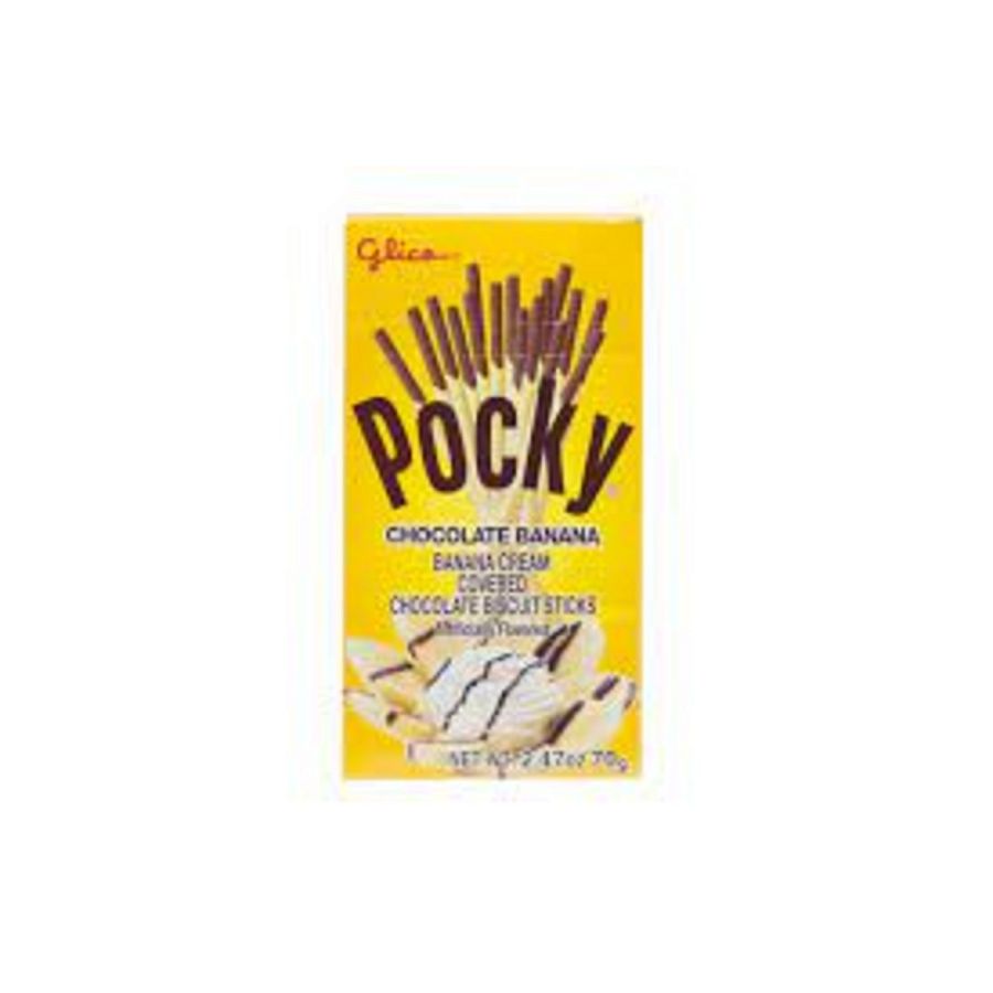 Pocky Chocolate Banana Biscuit Stick Candy 2.47OZ