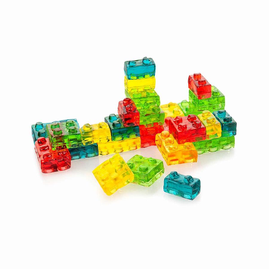 Clever 2.2 Lb Building Block Assorted Gummy Bulk