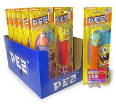 Pez Spongebob 12 Ct 0.87 Oz Dispenser Tray