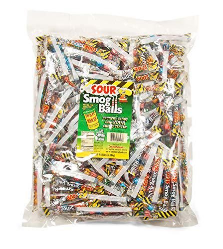 Toxic Waste Assorted Flavors Smog Balls of Shooter Packs 4.50 POUNDS 240 COUNT
