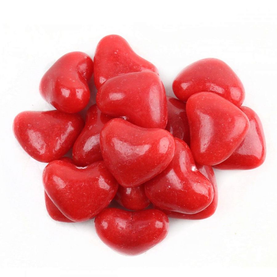 Jelly Belly Cinnamon Lovers Heart Shaped Jelly Beans 2.5 lb