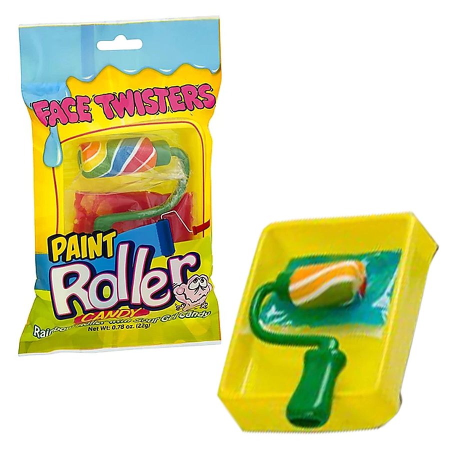 Paint Roller Candy Toy 12 Ct Tray
