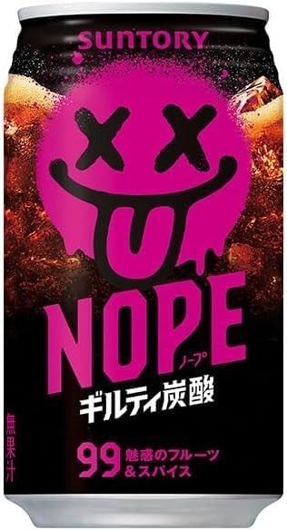Suntory Japan NOPE Guilty 99 Flavor Carbonated Drink 11.49 oz 12 Pack