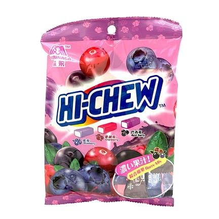 Hi Chew Taiwan Import Mixed Cranberry Blueberry Acai berry 3oz 10ct
