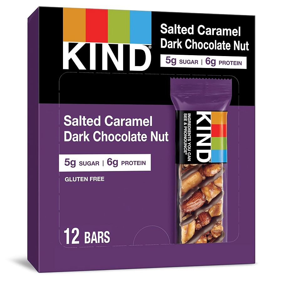 Kind Bar Salted Caramel & Dark Chocolate Nut 1.4 oz 12 ct