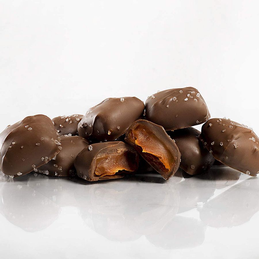 Sanders 48 Ct Display Sea Salt Milk Chocolate Tray