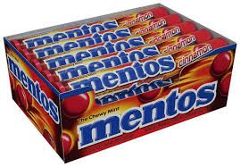 Mentos Cinnamon Rolls 15 Count 1.32 Ounce Tray