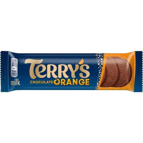 Terry's UK Import Milk Chocolate Orange Candy Bar 35g 30ct Tray