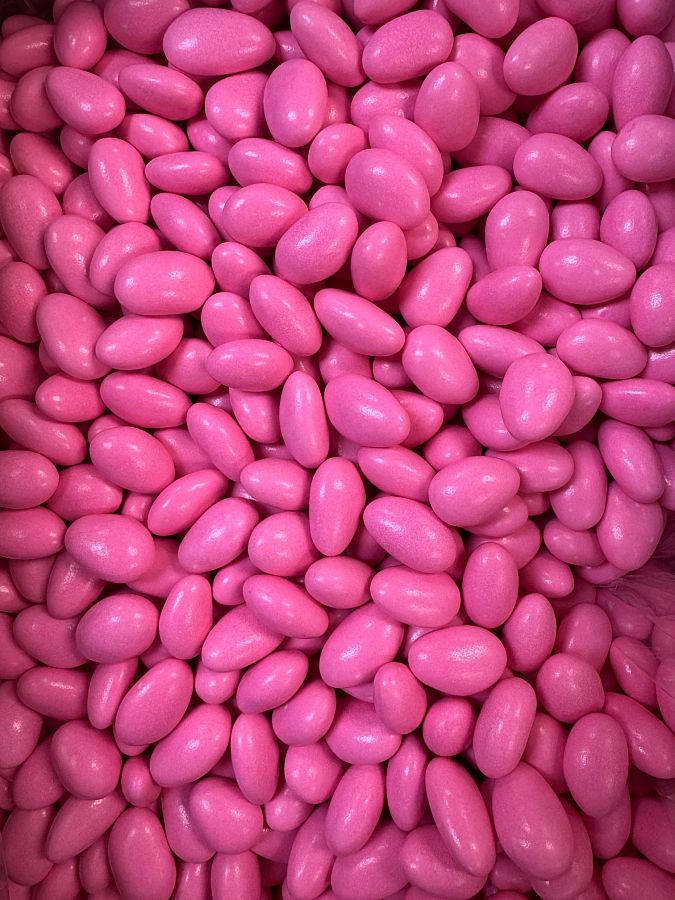 Premium Hot Pink  Jordan Almonds 5lb