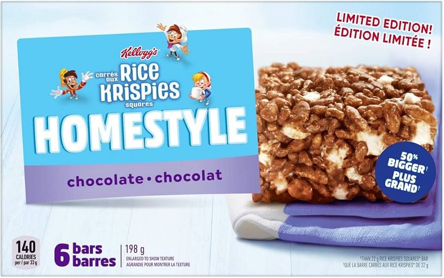 Rice Krispies Treats 10 Ct 1.6 Oz Homestyle Chocolately Chip Bars