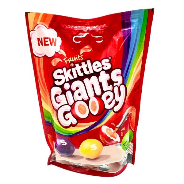 Skittles UK Fruit Giants Gooey Candy 125g 15ct Display