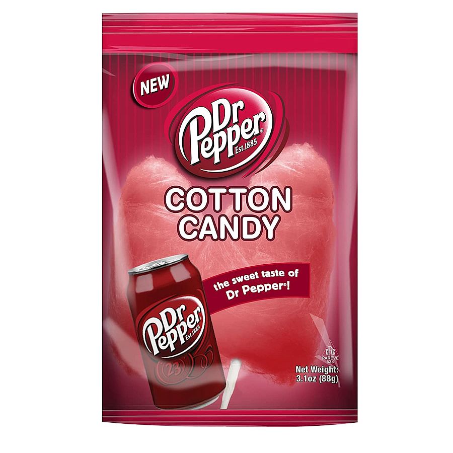 Dr Pepper 3.1 Oz Cotton Candy Bag