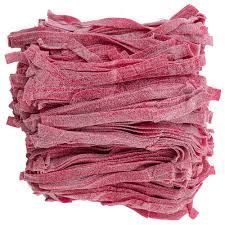 Dorval Sour Power Belts Wild Cherry 6.6 Pound Package Bulk