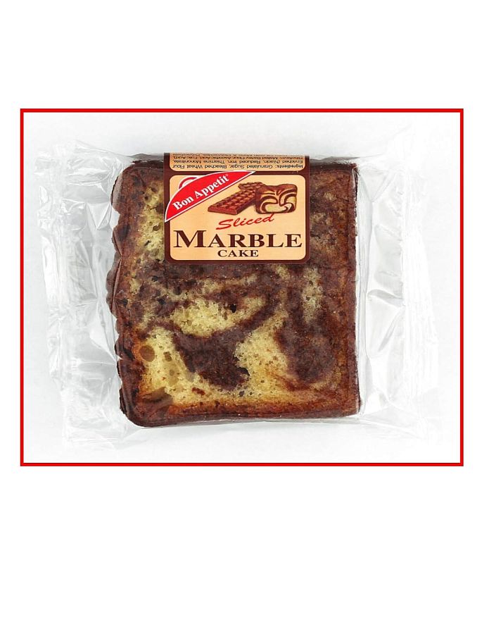 Bon Appetit Marble Cake Slice 4 oz 8 ct