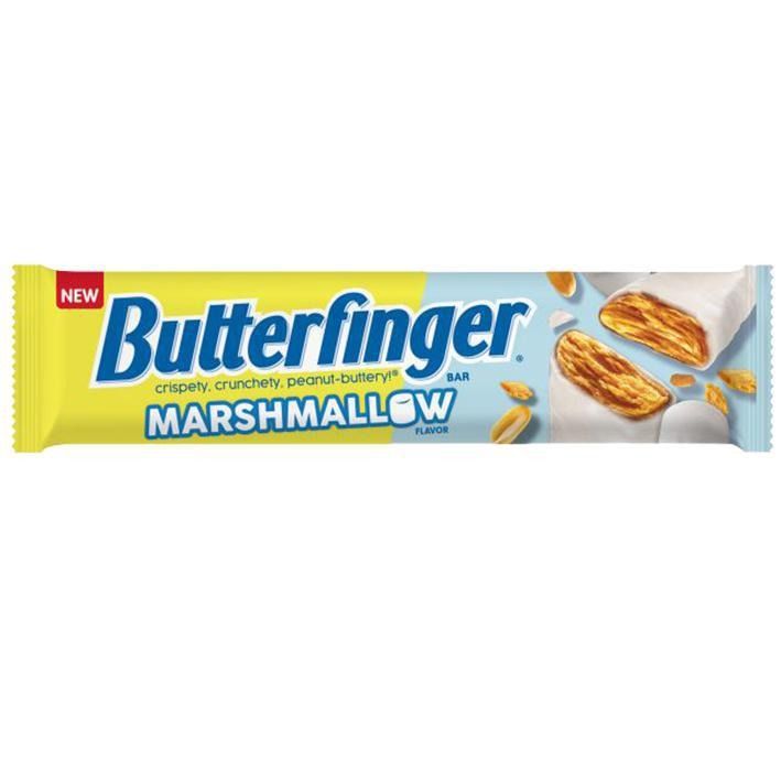 Butterfinger Marshmallow Standard Size Bar 1.9 oz 18 ct
