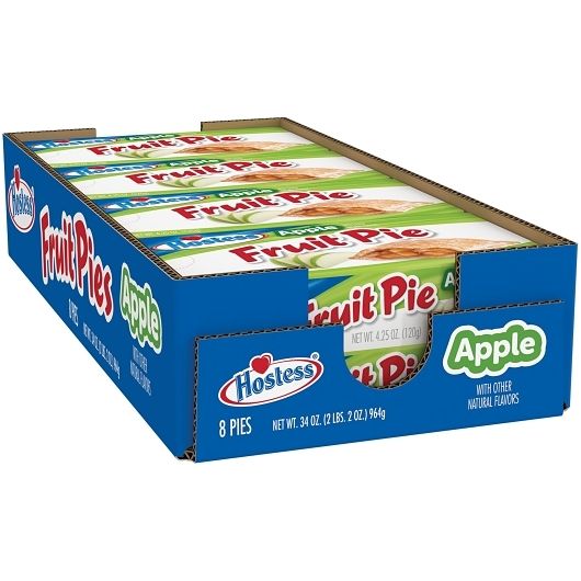 Hostess Apple Fruit Pie 8ct Single Serve