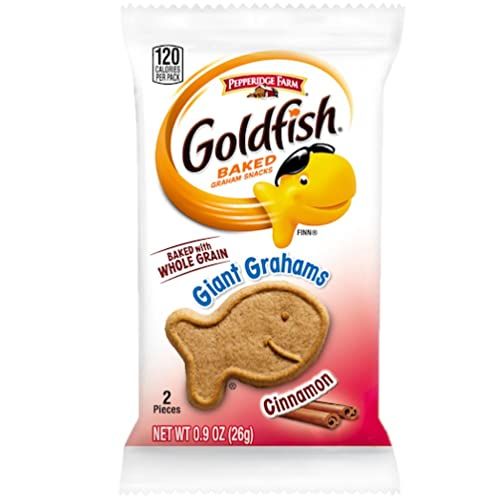 Giant Grahams Shaped Goldfish Cinnamon 0.9 oz 30ct