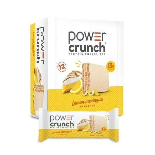 Power Crunch Protein Wafer Bars Lemon Meringue 1.4 oz 12ct