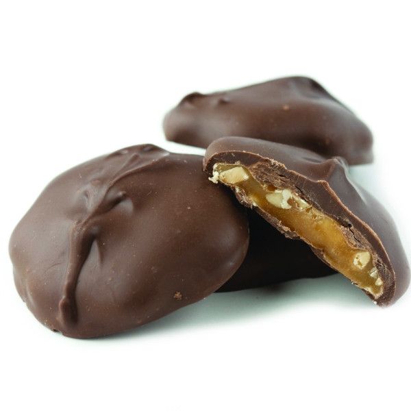 Asher's Sugar Free Milk Chocolate Cashew Caramel Patties 6 lb