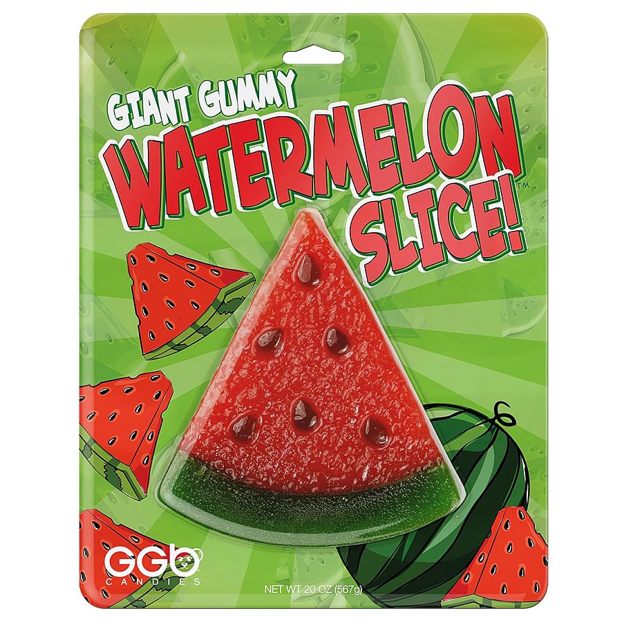 Giant Gummy Watermelon Slice 20oz