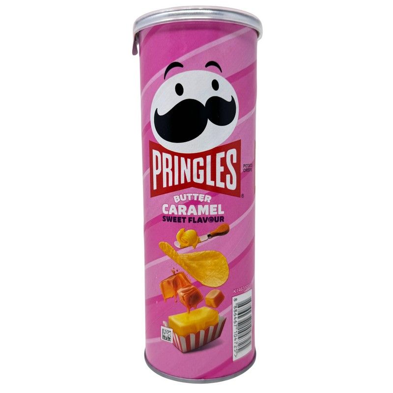 Pringle Korea Chips Caramel Butter 3.53 oz 12 Pack