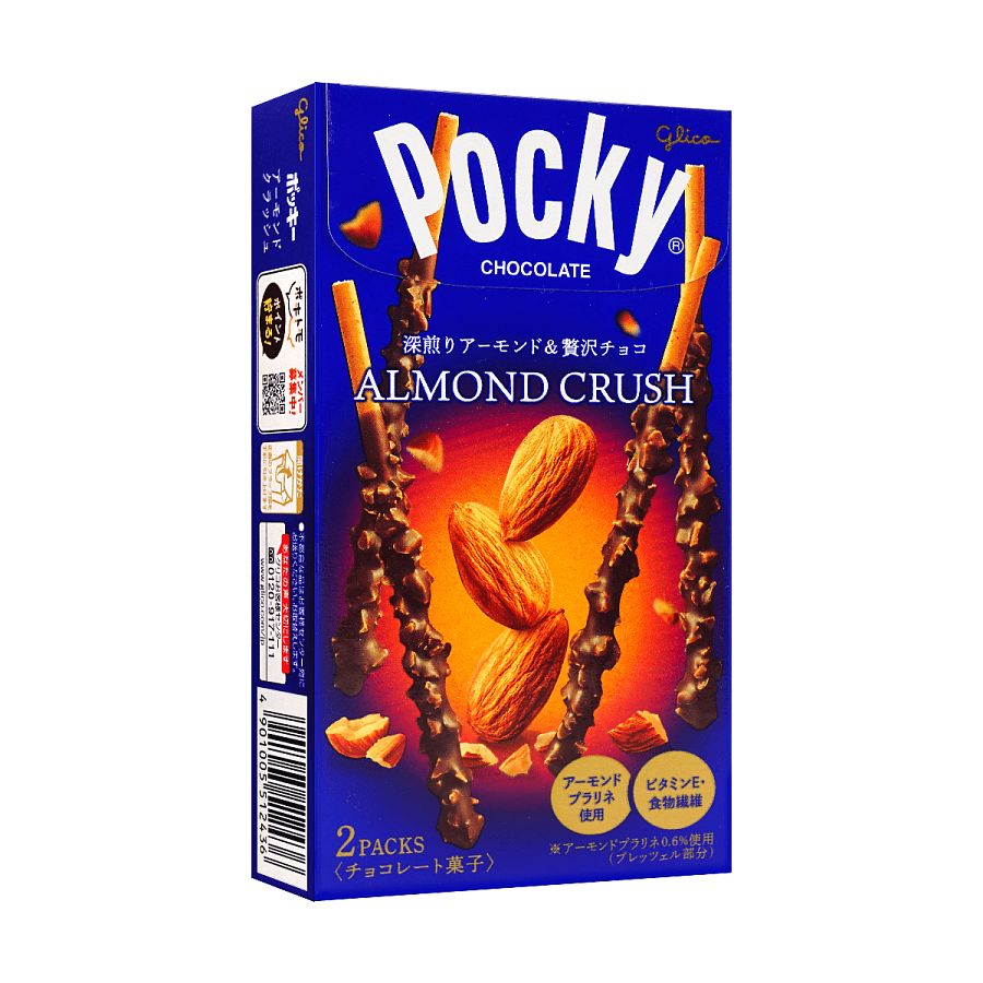 Pocky Import Japan Almond Chocolate Crush 1.6oz 10ct