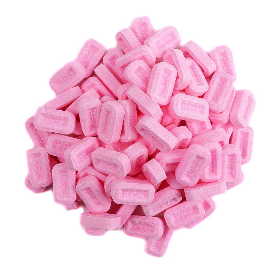 Pez Bulk Unwrapped Strawberry Hard Candy 5lb
