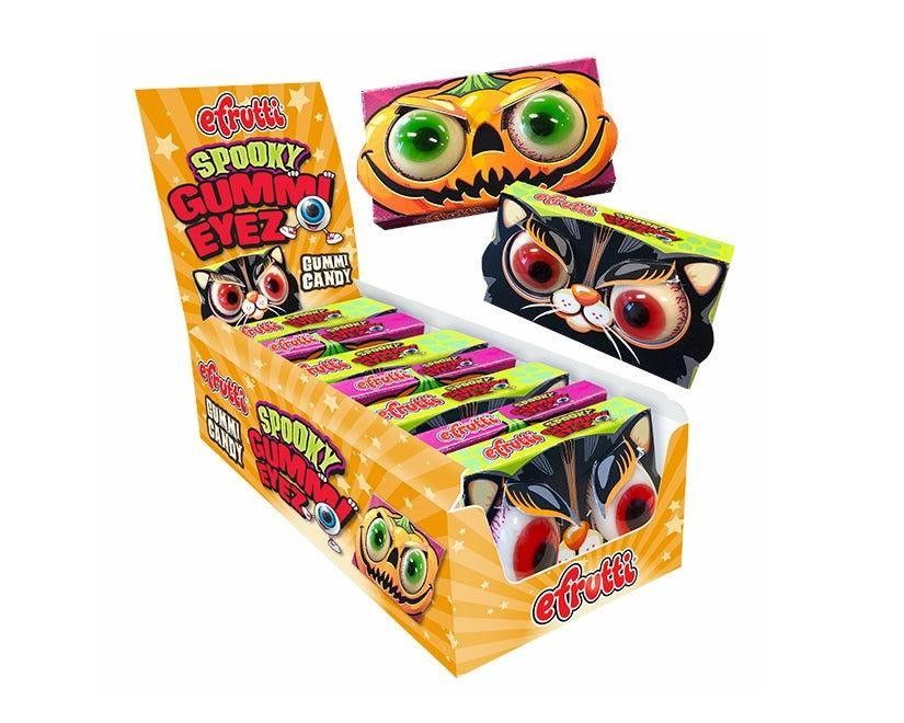Herberts Halloween Best Spooky Gummy Sour Eyes 1.3oz 7ct Tray