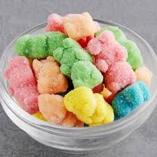 Kervan Sour Neon Gummy Bears Bulk 5 Pound Bag