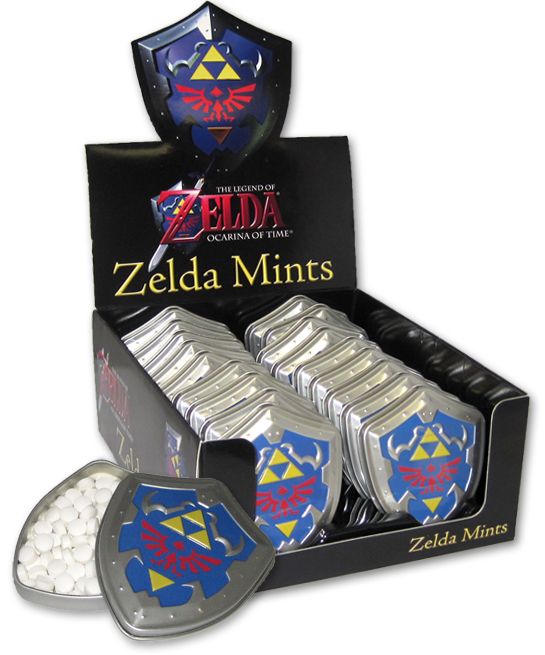 Boston America Nintendo Zelda Shield Peppermint Candy 18ct