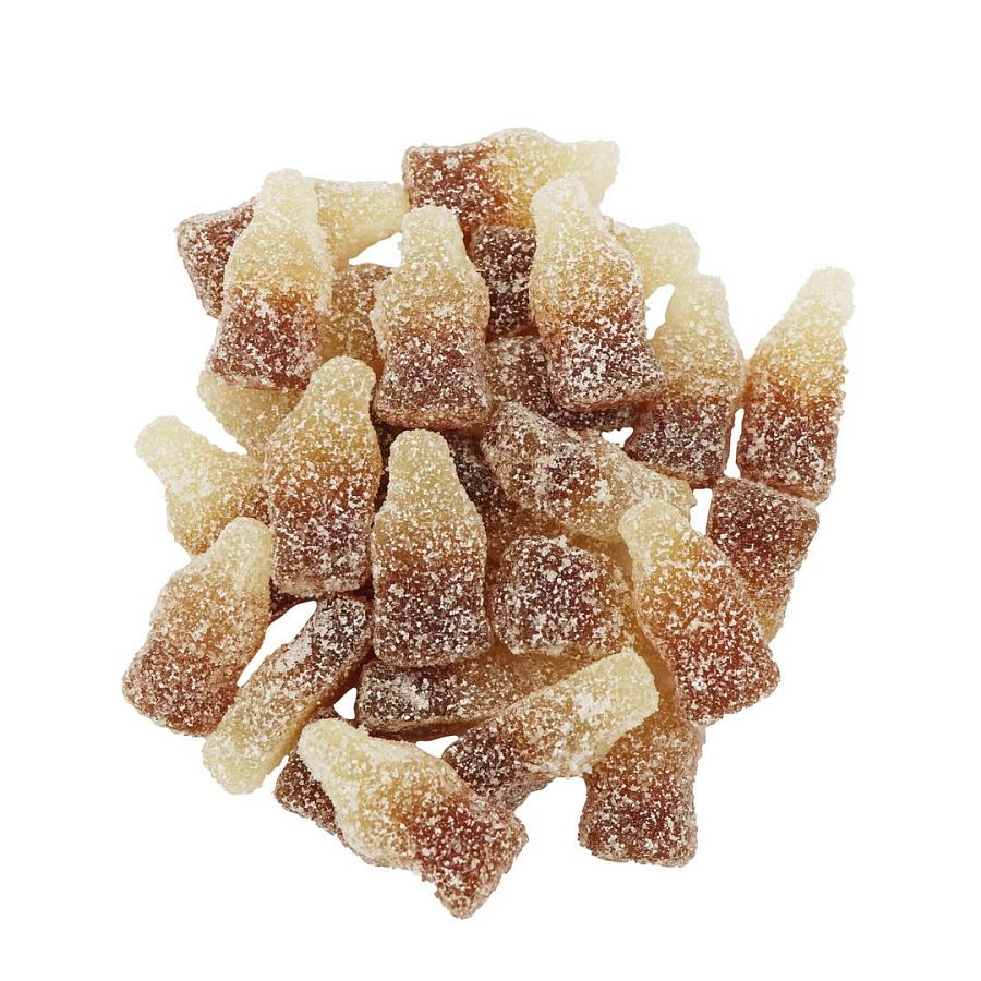 Matthijs Swedish Sour Cola Gummy Bottles 4.4 lb