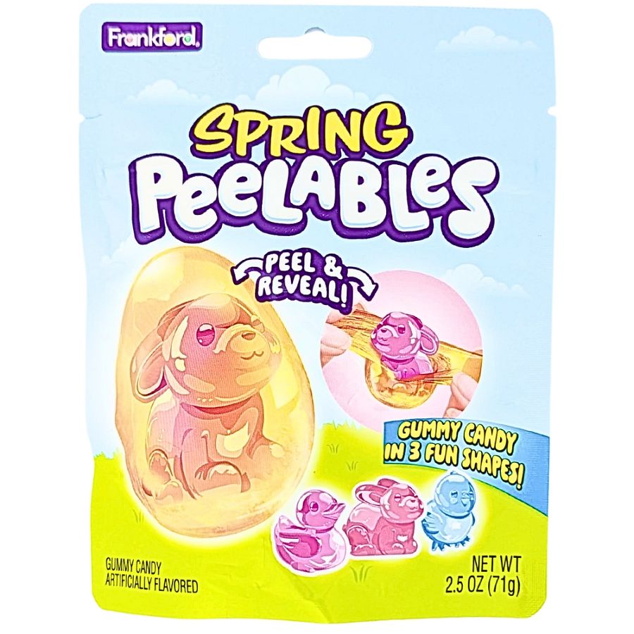 Frankford Easter Spring Peelables Gummy Bag2.5 oz 10ct