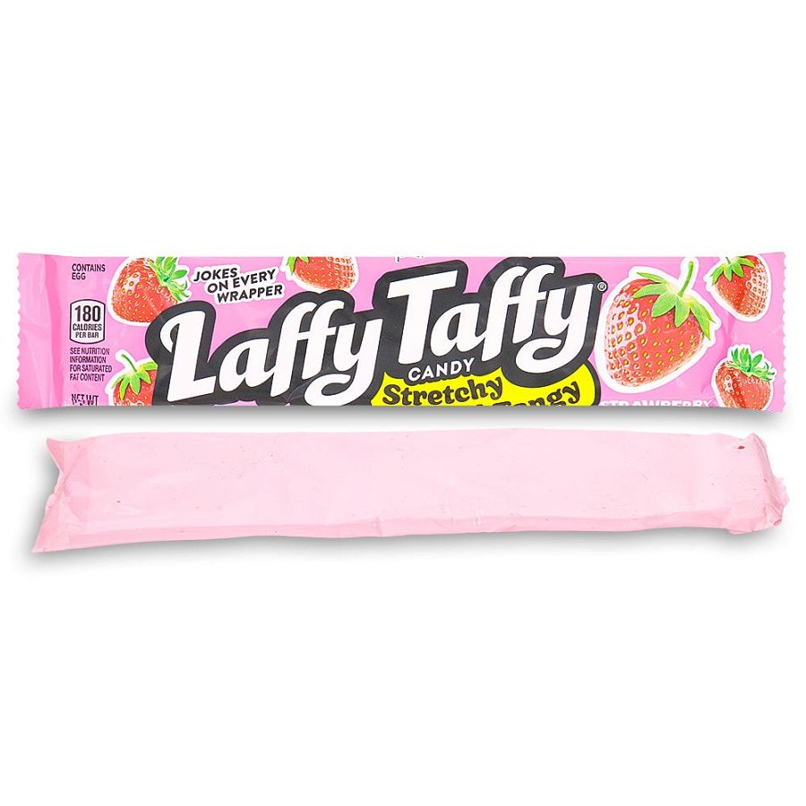Laffy Taffy Strawberry Chewy Tangy Candy Bar 1.5 oz 24 ct