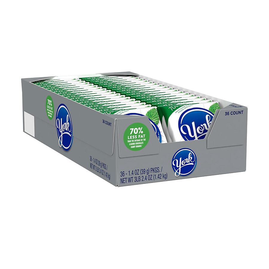 York Peppermint Patties 1.4 ounce 36 Count tray