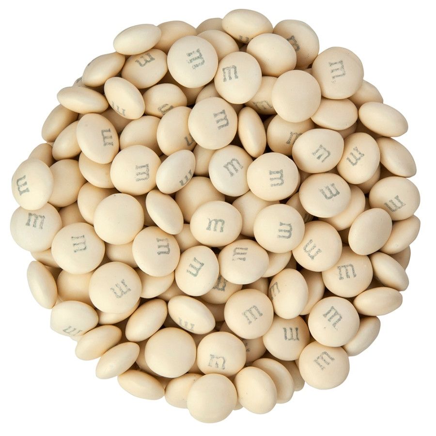 Cream M&M Colorworks Chocolate Candy 5lb